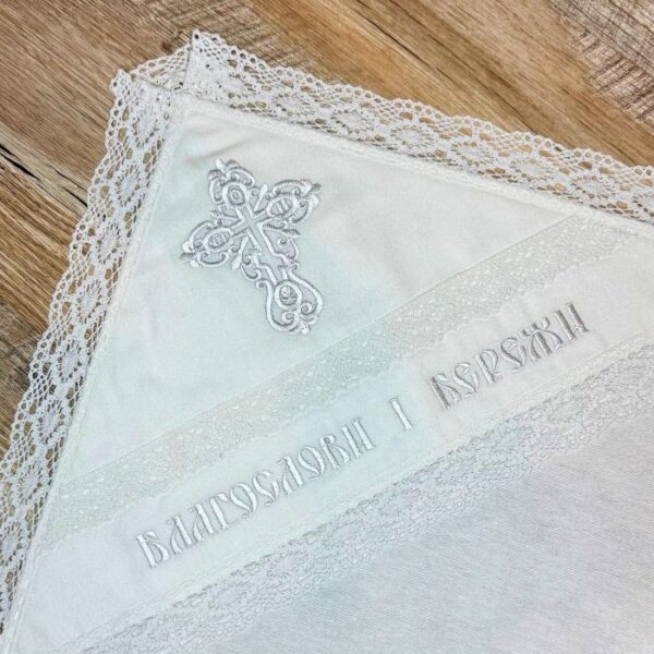 Крижма "Білий хрест"