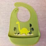 слюнявчик силіконовий «Динозавр»