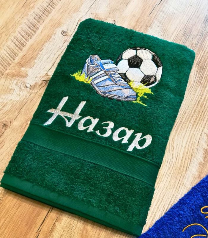 іменний рушник "Футбольна зірка"