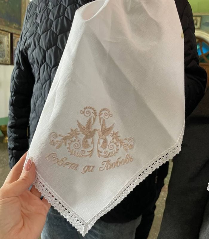 Серветка для свічок "Злагоди та любові"