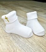 Шкарпетки білі для хрещення 5