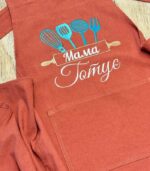Фартух з написами «Мама готує» 4